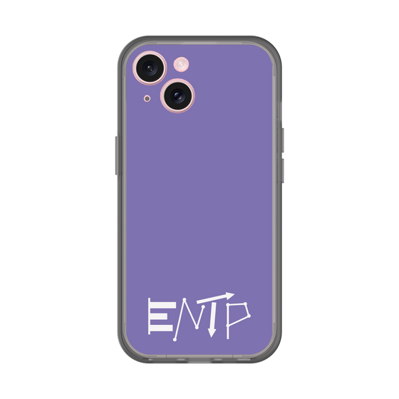 Slim Protection Premium Case［ オリジナル - ENTP 討論者 - アルファベット - Purple ］