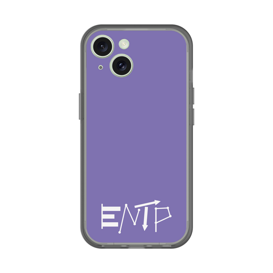 Slim Protection Premium Case［ オリジナル - ENTP 討論者 - アルファベット - Purple ］