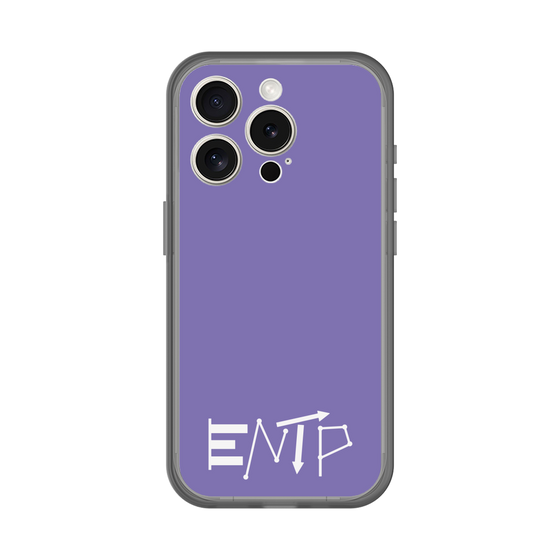 Slim Protection Premium Case［ オリジナル - ENTP 討論者 - アルファベット - Purple ］