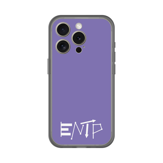 Slim Protection Premium Case［ オリジナル - ENTP 討論者 - アルファベット - Purple ］