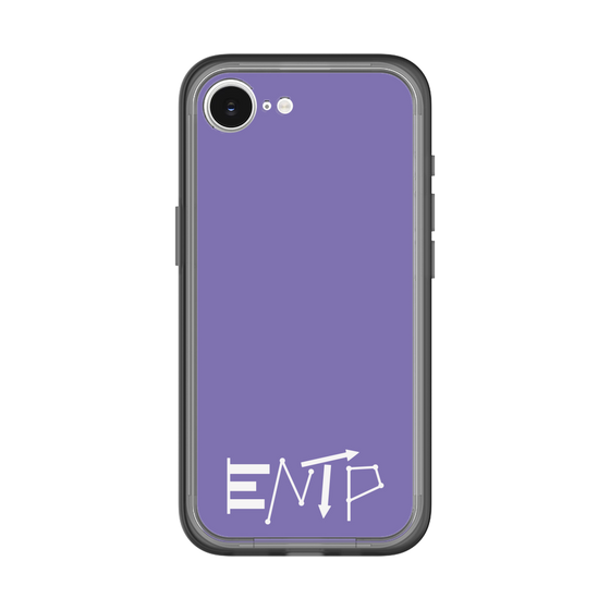 Slim Protection Premium Case［ Original - ENTP Debater - Alphabet - Purple ］