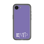 Slim Protection Premium Case［ Original - ENTP Debater - Alphabet - Purple ］