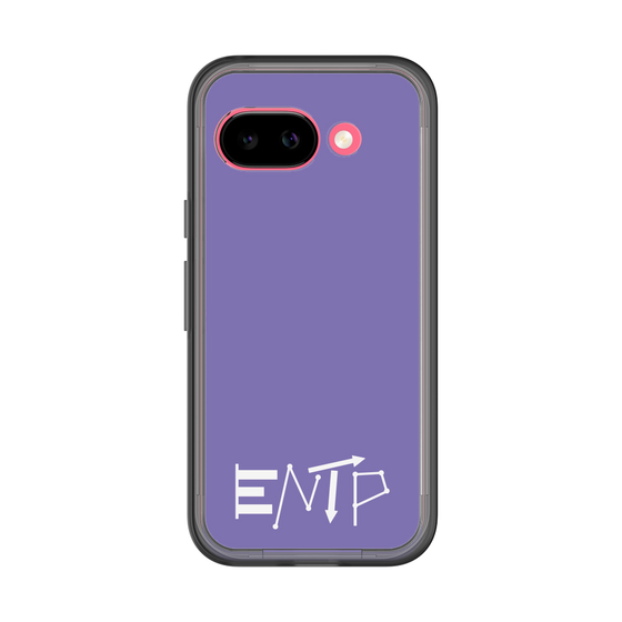 Slim Protection Premium Case［ Original - ENTP Debater - Alphabet - Purple ］