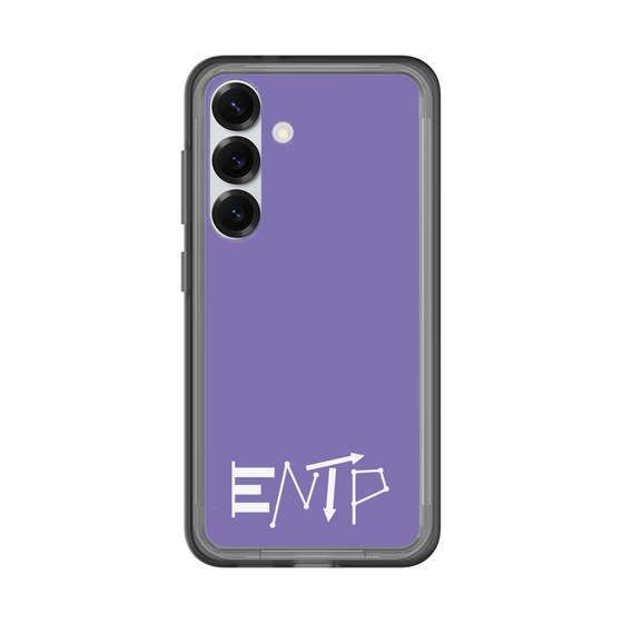 Slim Protection Premium Case［ Original - ENTP Debater - Alphabet - Purple ］