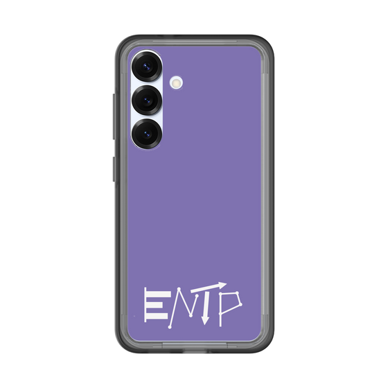 Slim Protection Premium Case［ Original - ENTP Debater - Alphabet - Purple ］