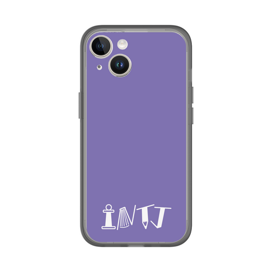 Slim Protection Premium Case［ オリジナル - INTJ 建築家 - アルファベット - Purple ］