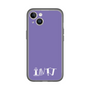 Slim Protection Premium Case［ オリジナル - INTJ 建築家 - アルファベット - Purple ］