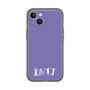 Slim Protection Premium Case［ オリジナル - INTJ 建築家 - アルファベット - Purple ］