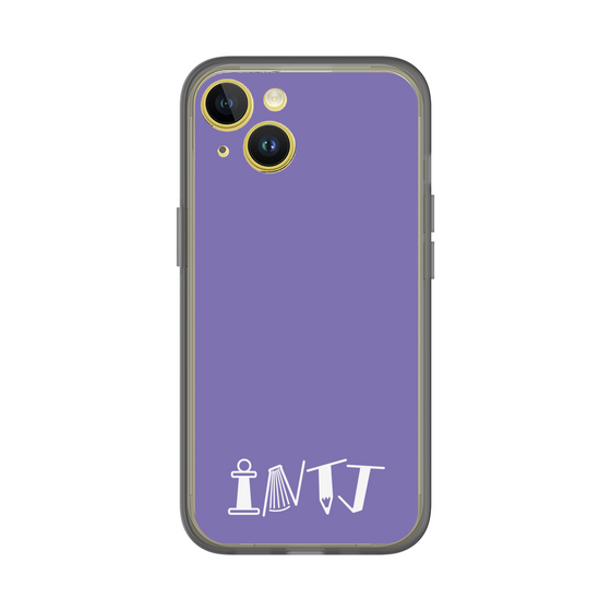 Slim Protection Premium Case［ オリジナル - INTJ 建築家 - アルファベット - Purple ］