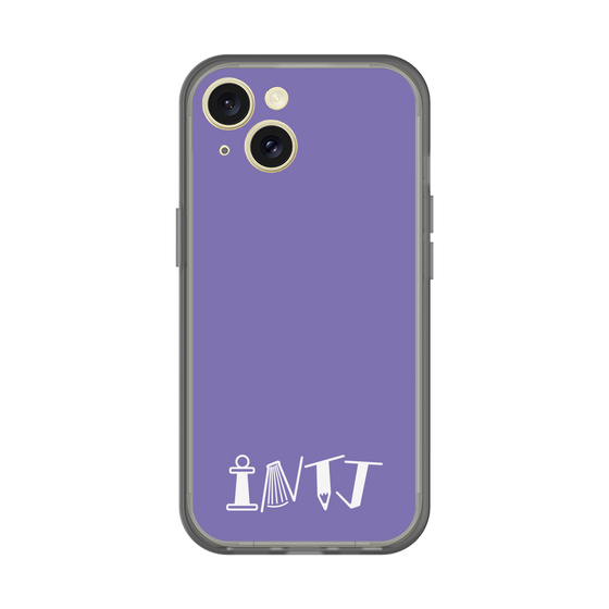 Slim Protection Premium Case［ オリジナル - INTJ 建築家 - アルファベット - Purple ］