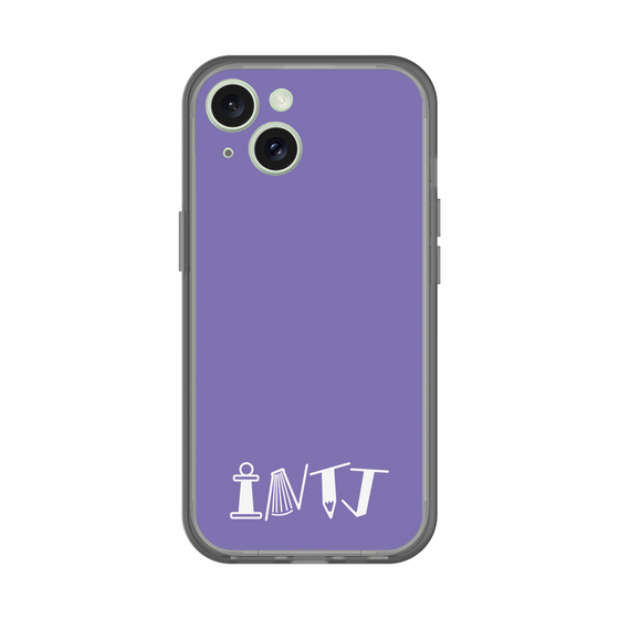 Slim Protection Premium Case［ オリジナル - INTJ 建築家 - アルファベット - Purple ］