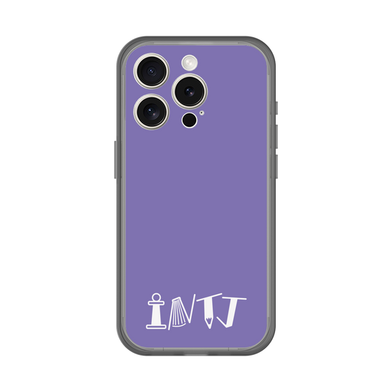 Slim Protection Premium Case［ オリジナル - INTJ 建築家 - アルファベット - Purple ］