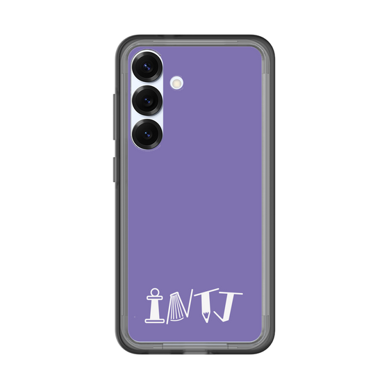 Slim Protection Premium Case［ Original - INTJ Architect - Alphabet - Purple ］