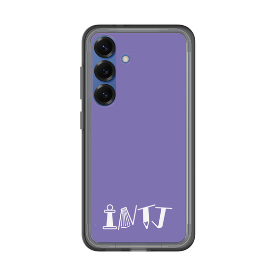 Slim Protection Premium Case［ Original - INTJ Architect - Alphabet - Purple ］