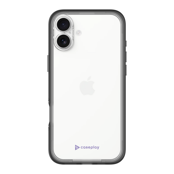 Slim Protection Premium Case［ オリジナル - caseplayロゴ - Purple/A ］