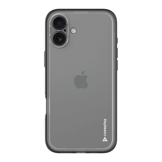 Slim Protection Premium Case［ オリジナル - caseplayロゴ - ホワイト/B ］