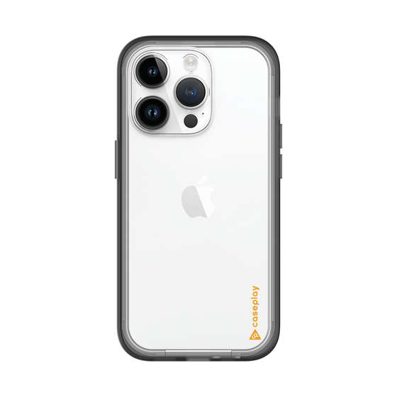 Slim Protection Premium Case［ オリジナル - caseplayロゴ - Orange/B ］