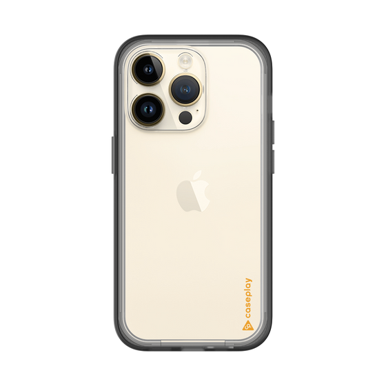 Slim Protection Premium Case［ オリジナル - caseplayロゴ - Orange/B ］