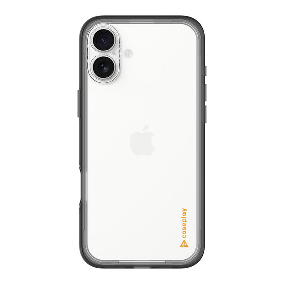 Slim Protection Premium Case［ オリジナル - caseplayロゴ - Orange/B ］