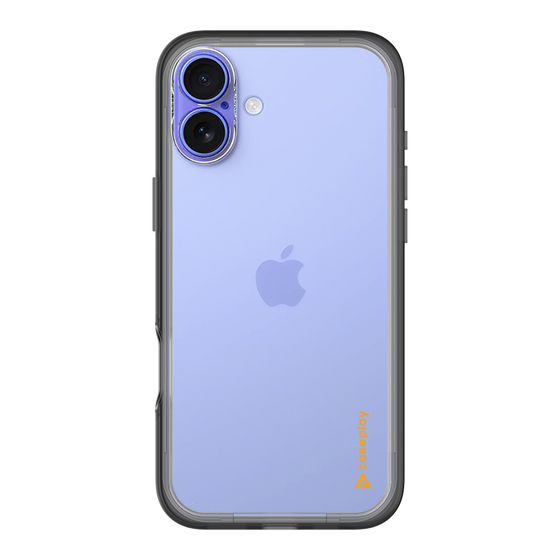 Slim Protection Premium Case［ オリジナル - caseplayロゴ - Orange/B ］