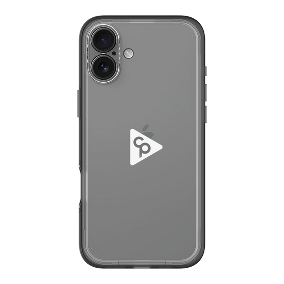 Slim Protection Premium Case［ オリジナル - caseplayロゴ - ホワイト/C ］