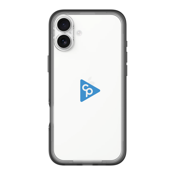 Slim Protection Premium Case［ オリジナル - caseplayロゴ - Blue/C ］