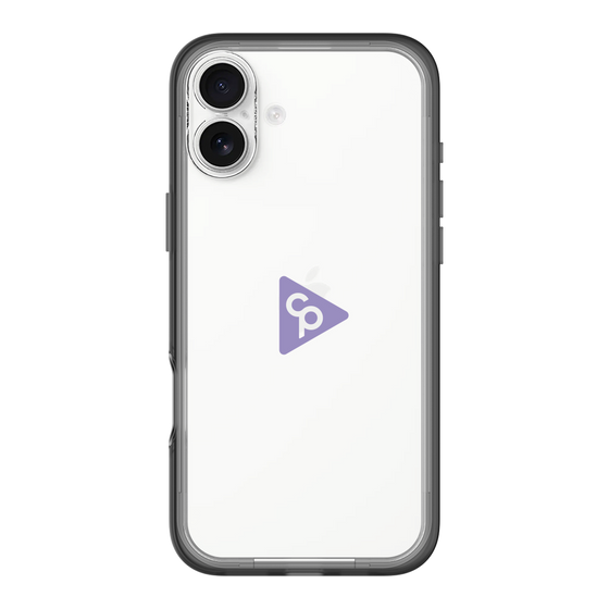Slim Protection Premium Case［ オリジナル - caseplayロゴ - Purple/C ］