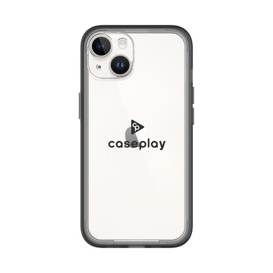 Slim Protection Premium Case［ オリジナル - caseplayロゴ - ブラック/D ］