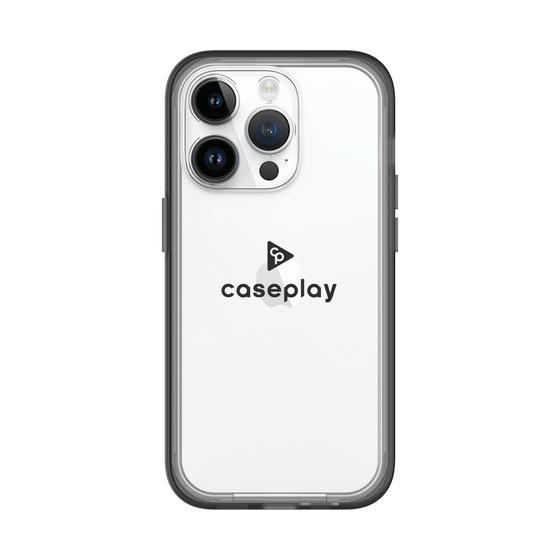 Slim Protection Premium Case［ オリジナル - caseplayロゴ - ブラック/D ］