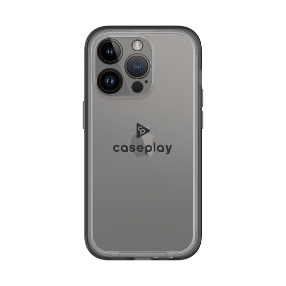 Slim Protection Premium Case［ オリジナル - caseplayロゴ - ブラック/D ］