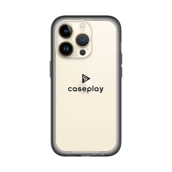 Slim Protection Premium Case［ オリジナル - caseplayロゴ - ブラック/D ］