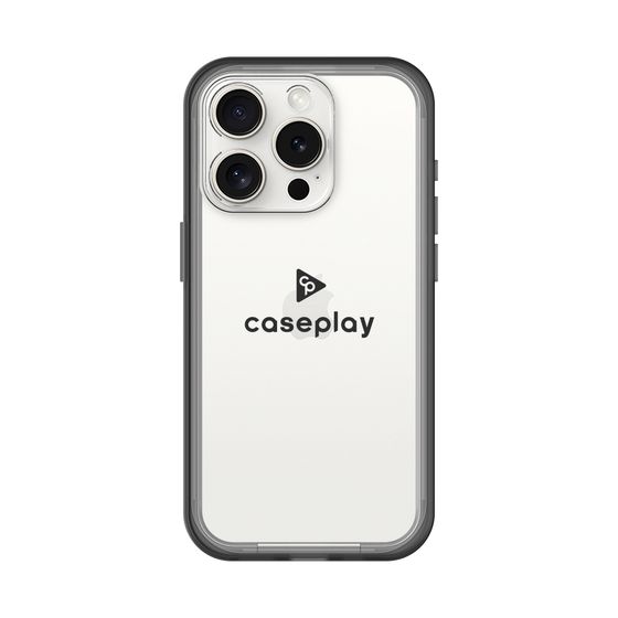 Slim Protection Premium Case［ オリジナル - caseplayロゴ - ブラック/D ］