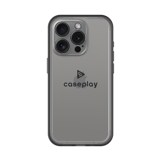 Slim Protection Premium Case［ オリジナル - caseplayロゴ - ブラック/D ］