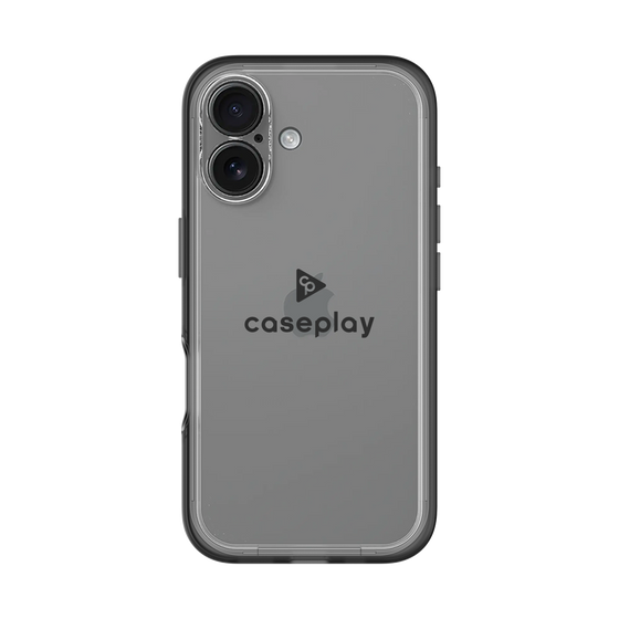 Slim Protection Premium Case［ オリジナル - caseplayロゴ - ブラック/D ］