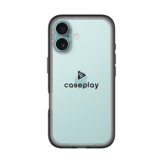 Slim Protection Premium Case［ オリジナル - caseplayロゴ - ブラック/D ］