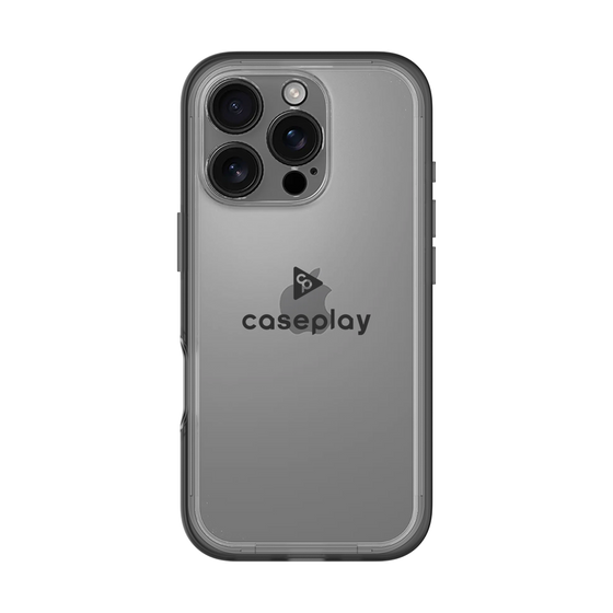Slim Protection Premium Case［ オリジナル - caseplayロゴ - ブラック/D ］
