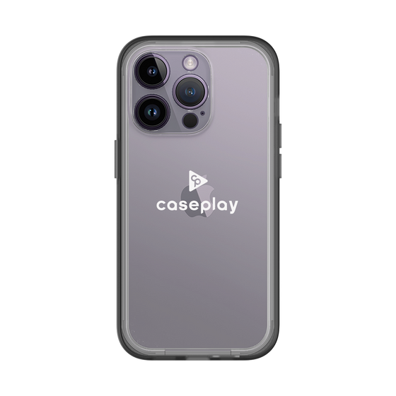 Slim Protection Premium Case［ オリジナル - caseplayロゴ - ホワイト/D ］