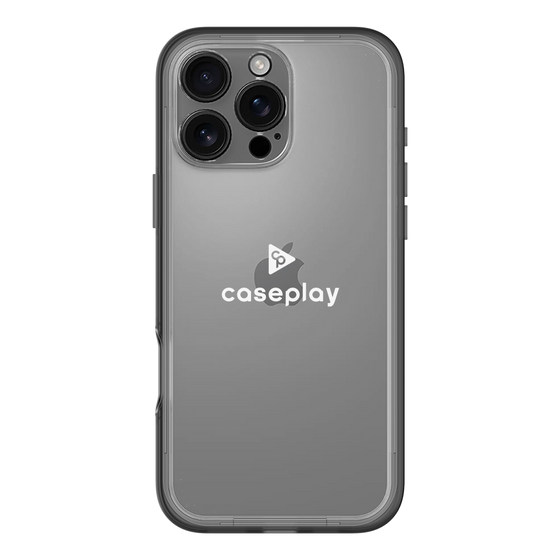 Slim Protection Premium Case［ オリジナル - caseplayロゴ - ホワイト/D ］