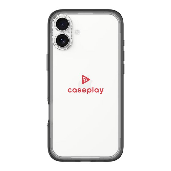 Slim Protection Premium Case［ オリジナル - caseplayロゴ - レッド/D ］