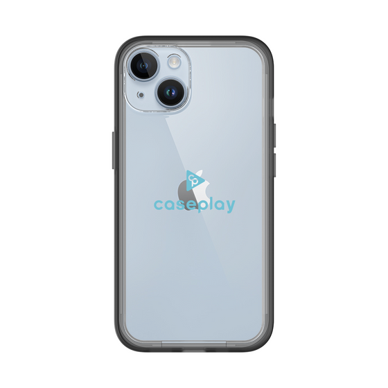 Slim Protection Premium Case［ オリジナル - caseplayロゴ - ライトブルー/D ］