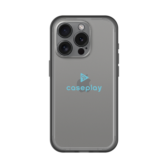 Slim Protection Premium Case［ オリジナル - caseplayロゴ - ライトブルー/D ］