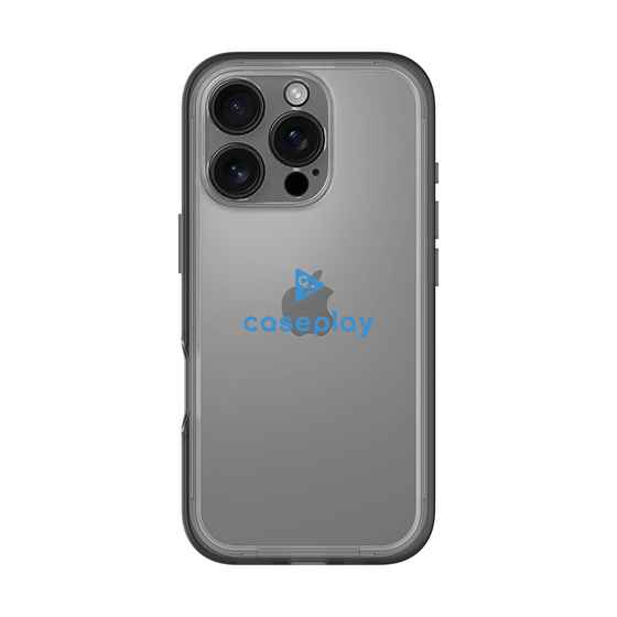 Slim Protection Premium Case［ オリジナル - caseplayロゴ - Blue/D ］