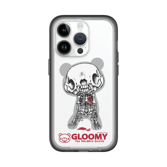 Slim Protection Premium Case［ Gloomy - Skull ］