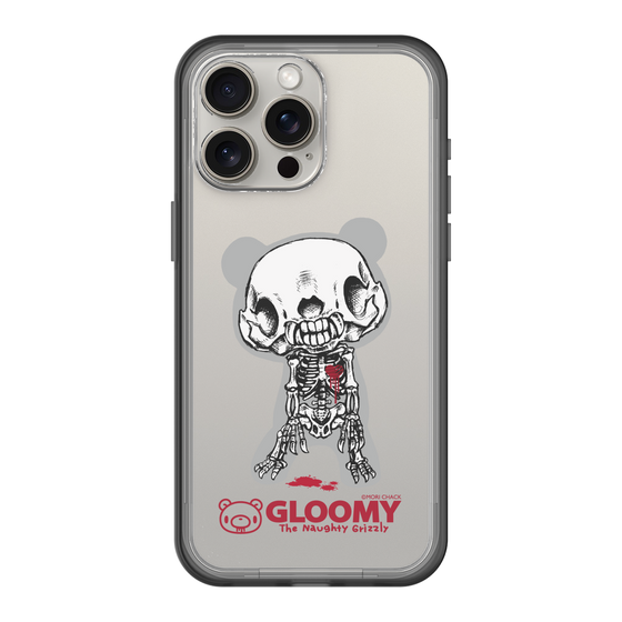 Slim Protection Premium Case［ Gloomy - Skull ］