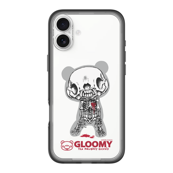 Slim Protection Premium Case［ Gloomy - Skull ］