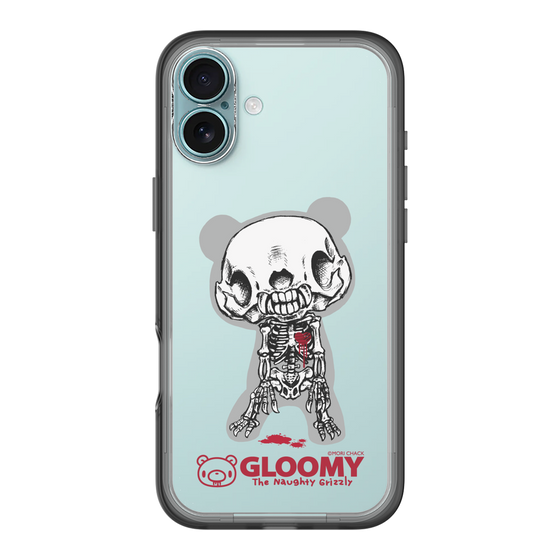 Slim Protection Premium Case［ Gloomy - Skull ］