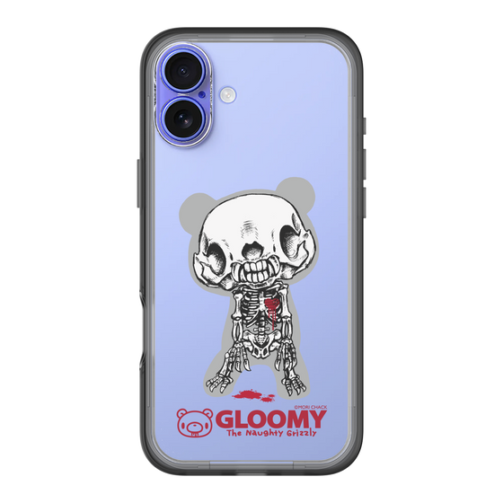 Slim Protection Premium Case［ Gloomy - Skull ］