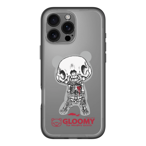 Slim Protection Premium Case［ Gloomy - Skull ］