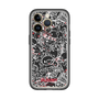 Slim Protection Premium Case［ Gloomy - Pattern - Black ］