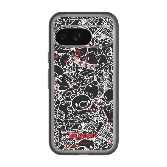 Slim Protection Premium Case［ Gloomy - Pattern - Black ］